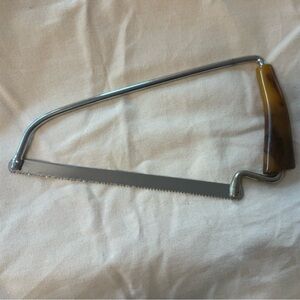 Vintage Retro MCM Bakelite Handle Frozen Food Poultry Meat Bone Kitchen Saw